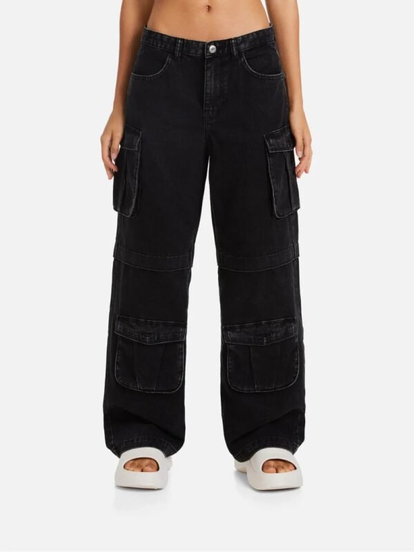 Alternative view of Multi-pocket cargo jeans