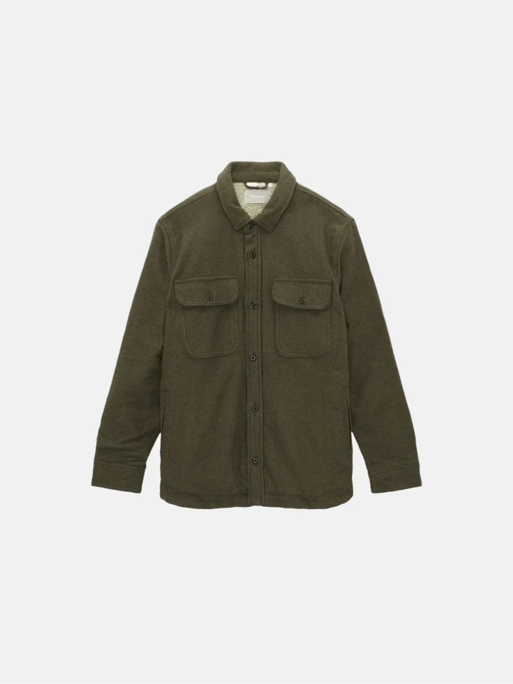 Double Pocket Overshirt Olive
